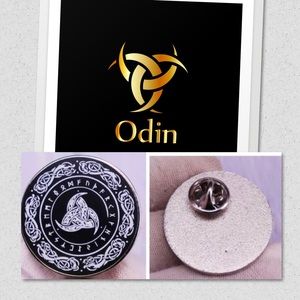 $2 VIKING METAL PIN BROOCH NEW $2 WITH ANY ORDER OF $10 OR MORE